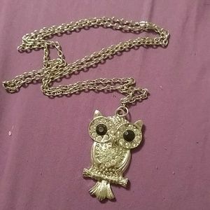 Owl necklace